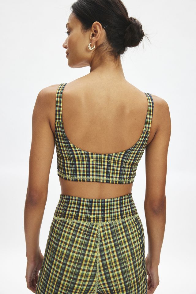 THE UPSIDE LA Paz LouLou Check Sports Bra #2