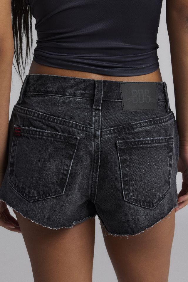 BDG Lola Destroyed Denim Micro Short #1