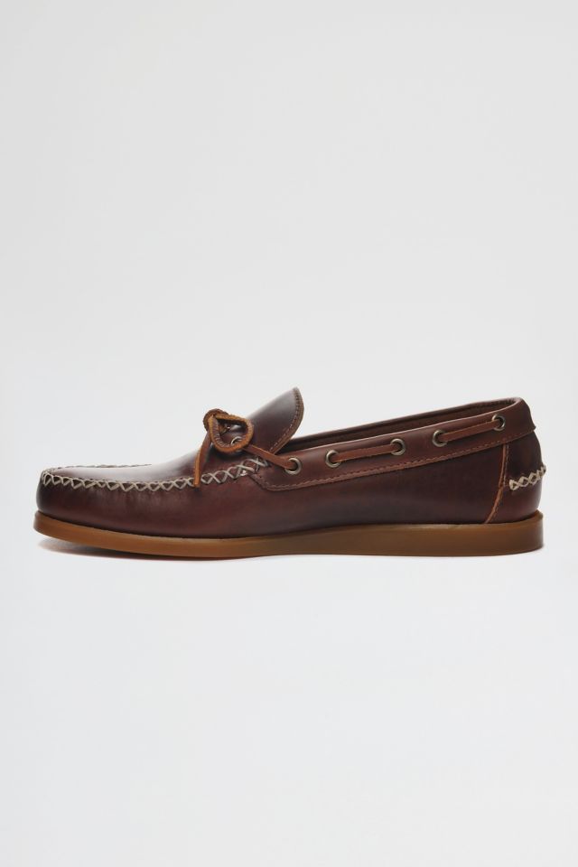 Sebago Scout Waxed Leather Moc Boat Shoe #1