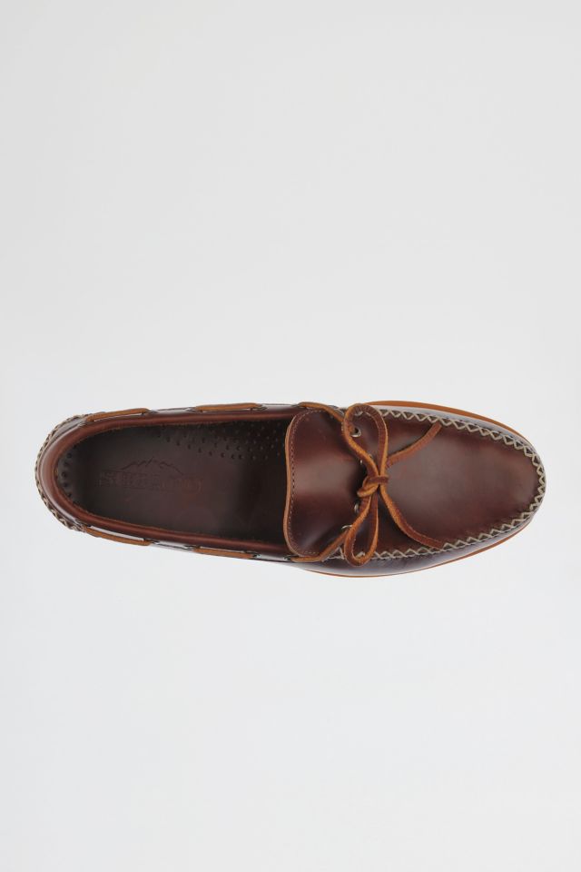 Sebago Scout Waxed Leather Moc Boat Shoe #2