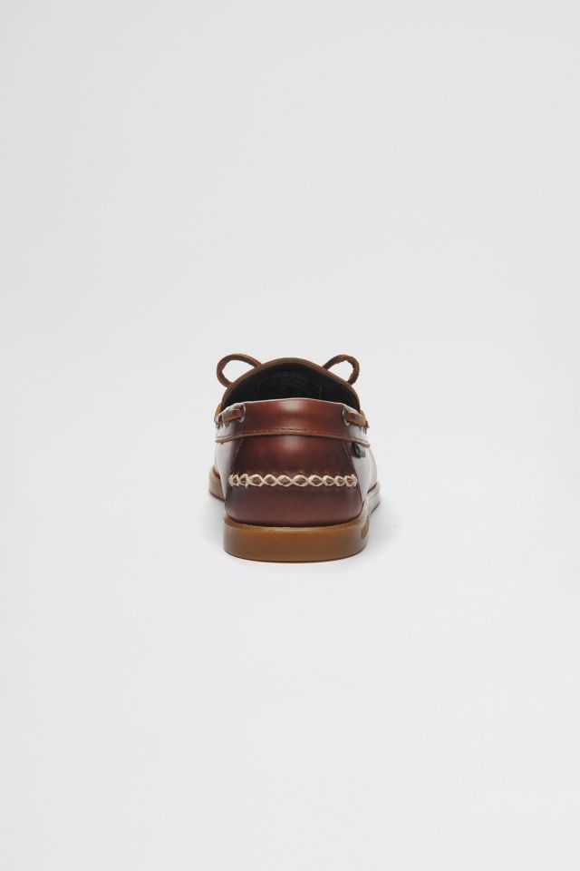 Sebago Scout Waxed Leather Moc Boat Shoe #3