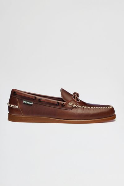 Sebago Scout Waxed Leather Moc Boat Shoe