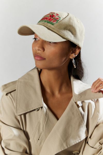 Urban Outfitters Greetings From Hawaii Dad Baseball Hat In Washed Khaki, Women's At  In Neutral