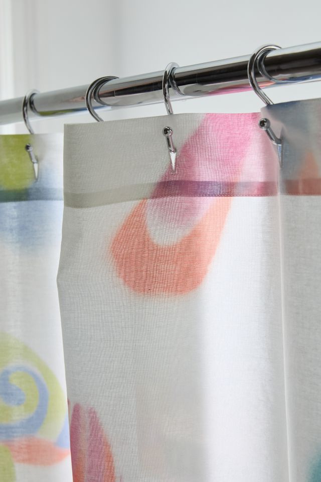 Trippy Mushroom Shower Curtain #2