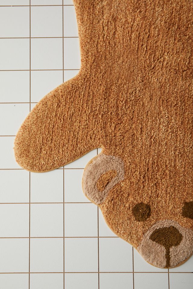 Teddy Bear Tufted Bath Mat #3