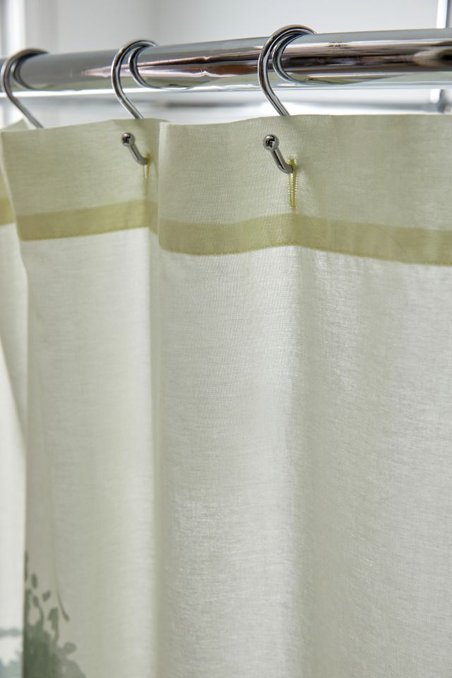Goose Toile Shower Curtain #2