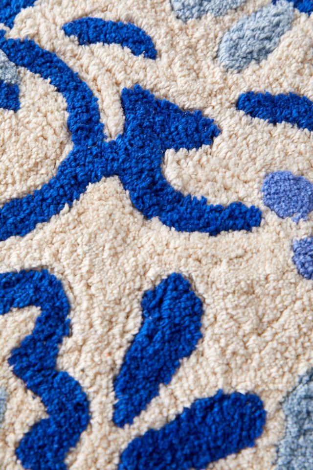 Delft Cat Bath Mat | Urban Outfitters Canada