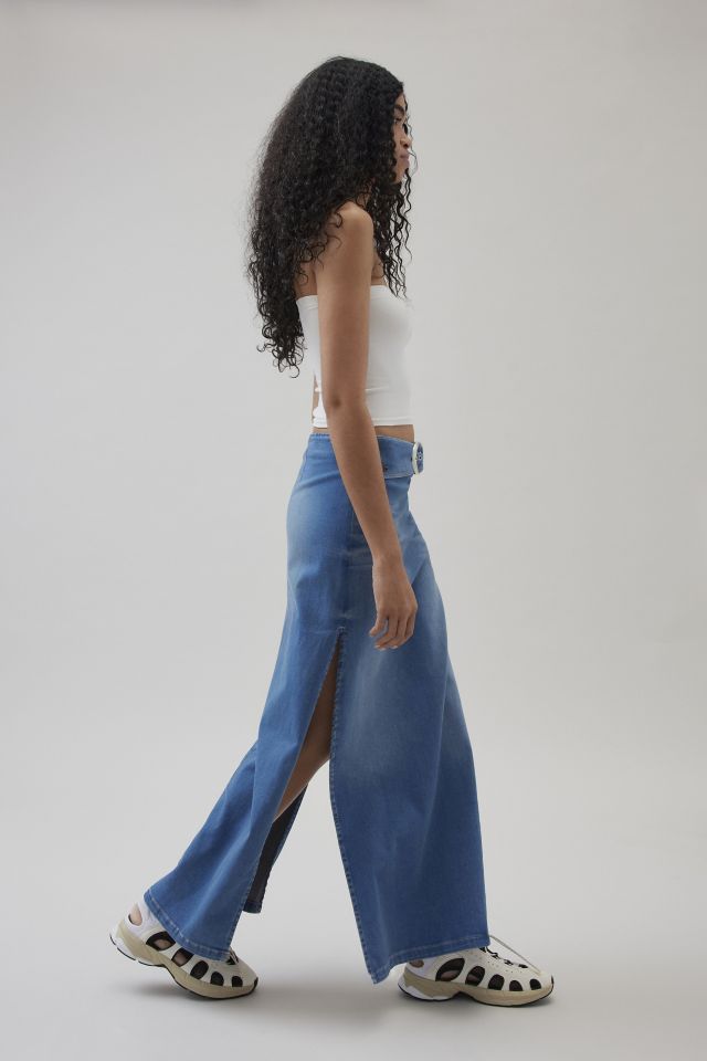 BDG Missy Low-Rise Denim Maxi Skirt #2