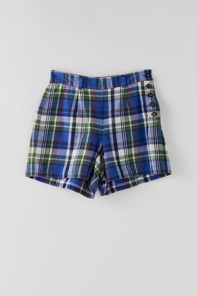 80s Paul Harris Design Plaid Short main image 1