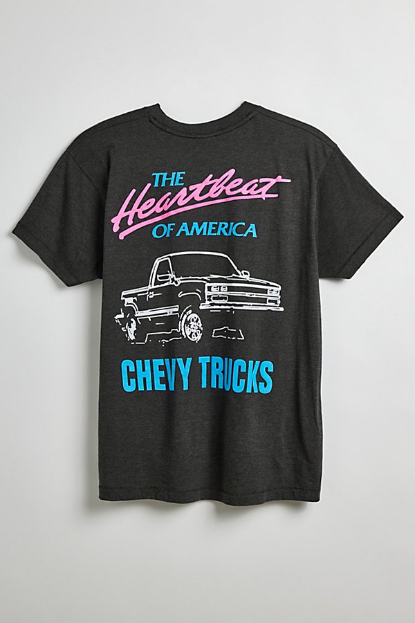 Shop Urban Outfitters Chevy Trucks Heart Of America Tee In Black, Men's At