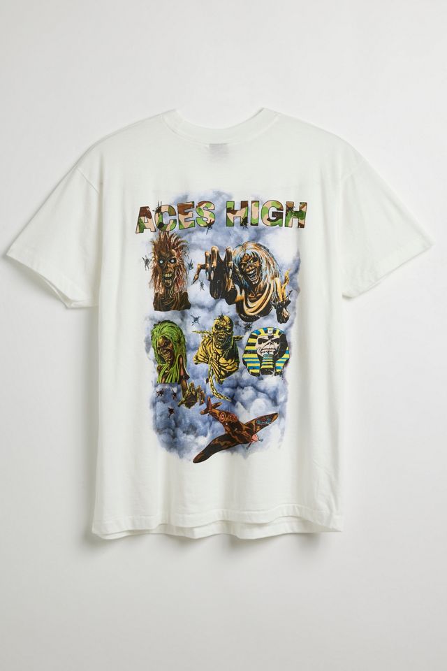 Iron Maiden Aces High Tee Urban Outfitters