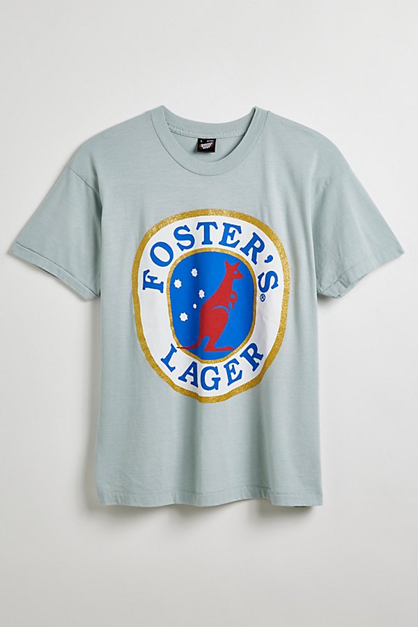 Shop Urban Outfitters Foster's Lager Tee In Silver, Men's At