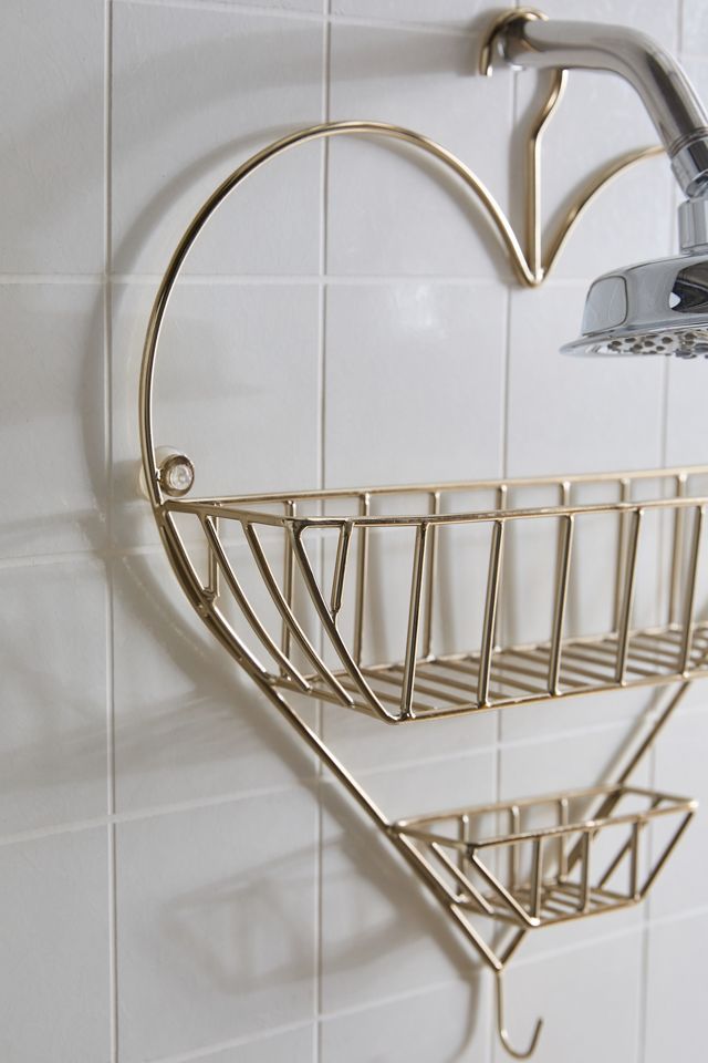 Heart Shower Caddy Urban Outfitters