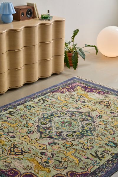 Zephyr Digital Printed Chenille Rug