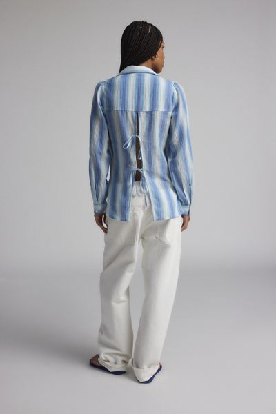 BDG Maddison Breezy Tie-Back Shirt