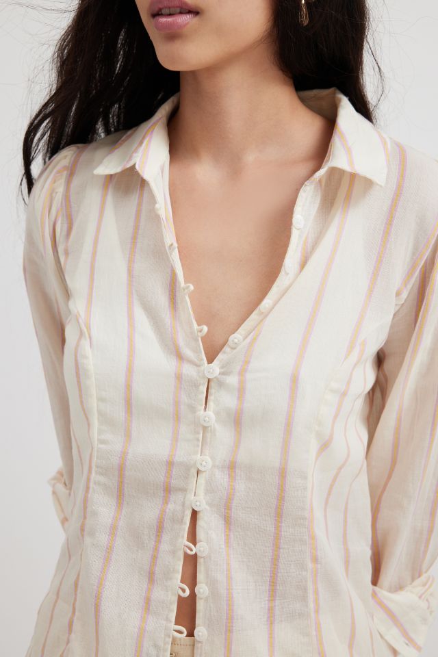BDG Maddison Breezy Tie-Back Shirt #2
