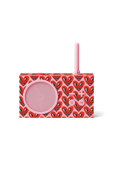 Coffret cadeau 4 pièces Keith Haring Happy, sans fil