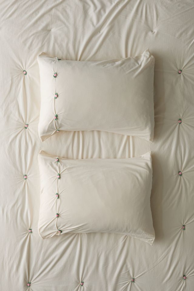 Sadya Rose Jersey Sham Set #1