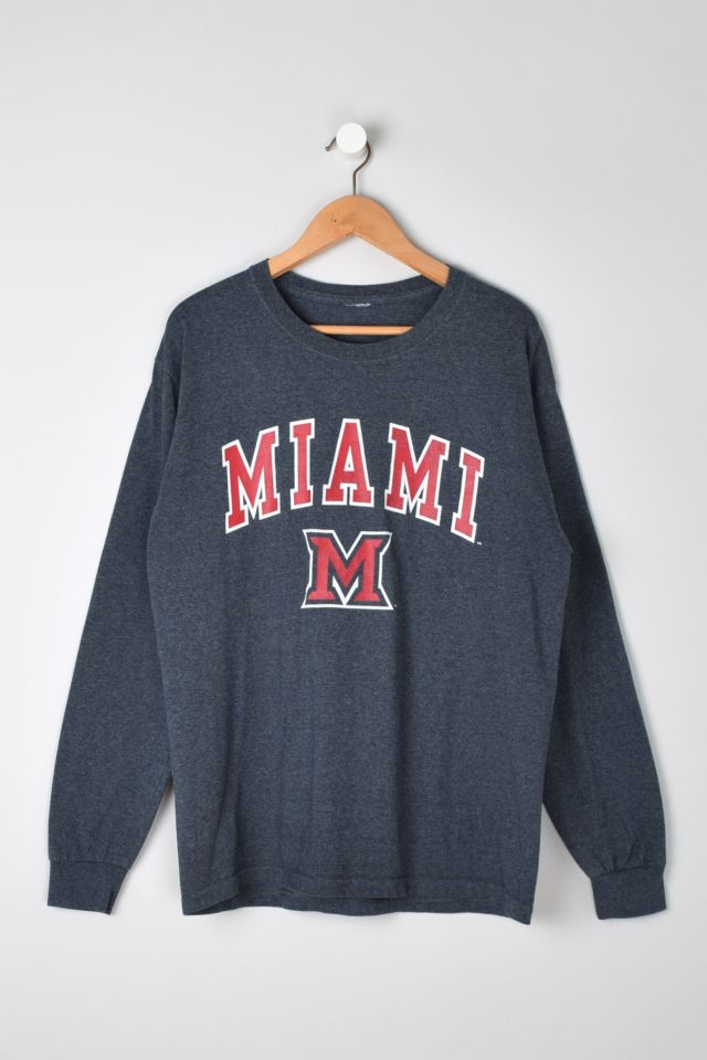 Vintage 90s Miami University Long-Sleeve T-Shirt | Urban Outfitters