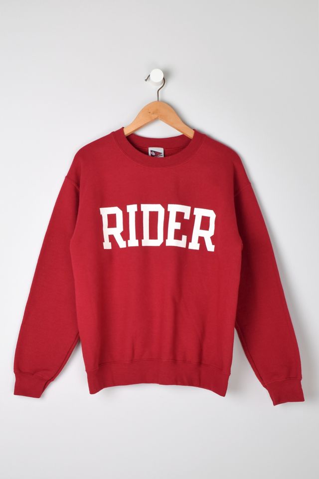 Vintage 90s Rider University Sweatshirt Urban Outfitters