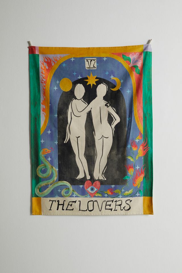 Tarot Card Printed Tapestry #1