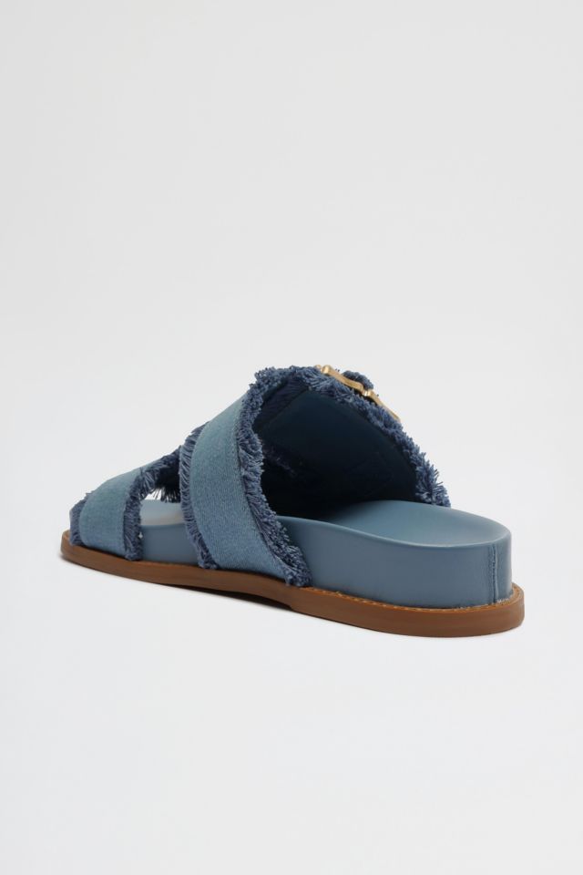 Schutz Enola Sporty Frayed Sandals #3