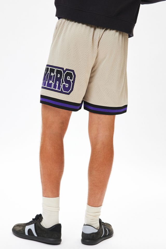 NBA UO Exclusive Los Angeles Lakers Extreme Mesh Short #1