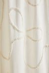Wild Bows Tufted Shower Curtain