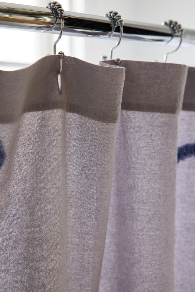 Wild Bows Tufted Shower Curtain #2