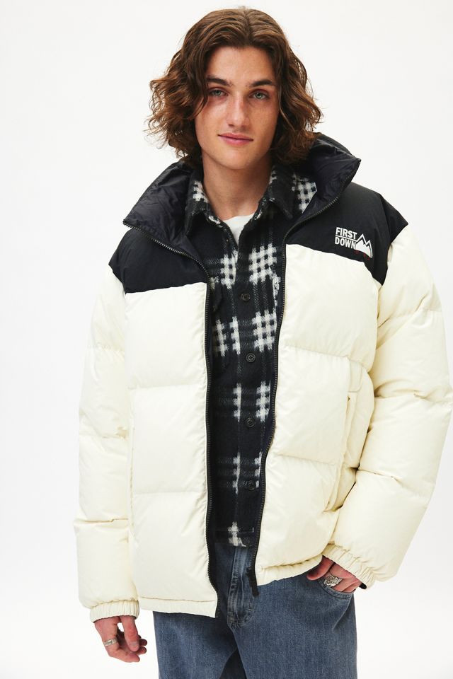 First Down Reversible Bubble Down Jacket | Urban Outfitters First Down Reversible Bubble Down Jacket | Urban Outfitters