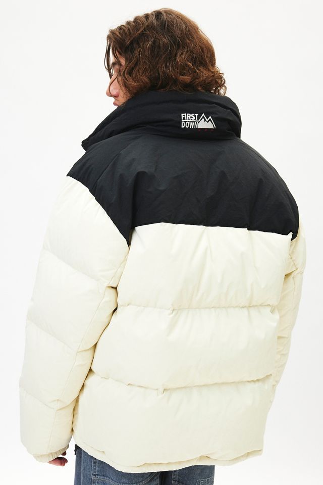 First Down Reversible Bubble Down Jacket | Urban Outfitters First Down Reversible Bubble Down Jacket | Urban Outfitters