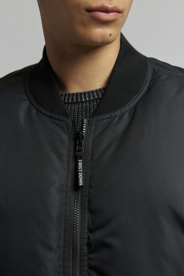 First Down Reversible MA1 Jacket | Urban Outfitters