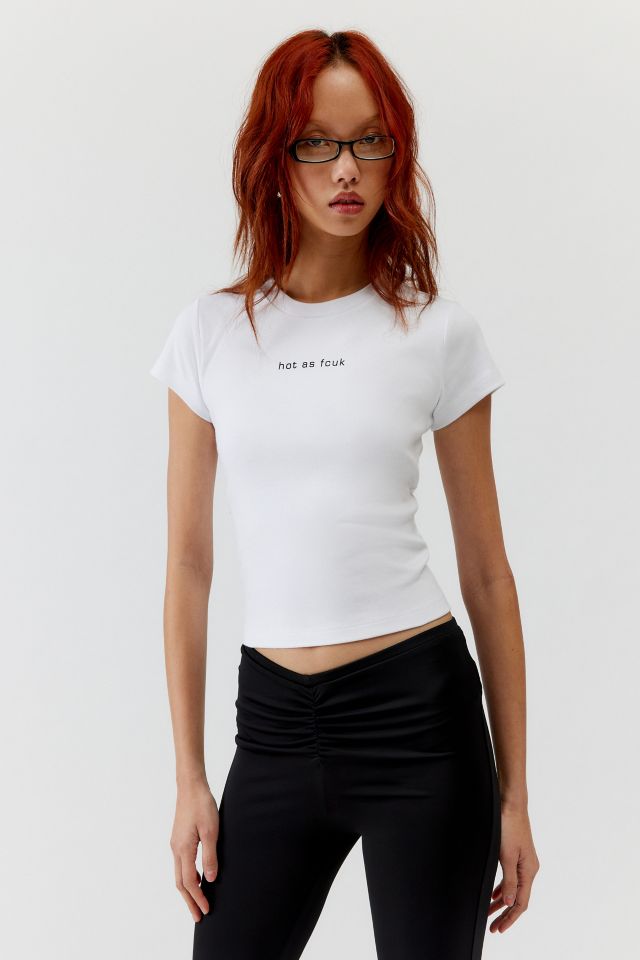 French Connection Hot As FCUK Baby Tee #3