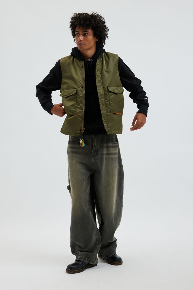 AMERI×ALPHA MA1 VEST Hooded MA-1 Vest | Alpha Industries