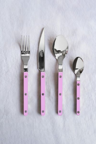 Sabre 4 Piece Bistro Flatware Set In Rose At Urban Outfitters