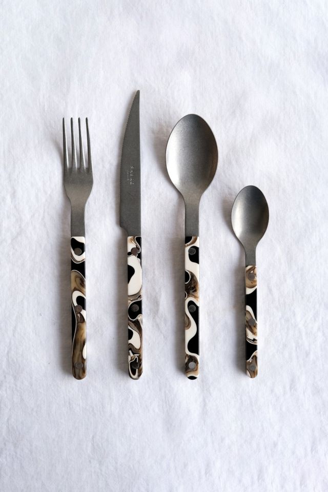 Sabre 4 Piece Matte Bistrot Flatware Set #1