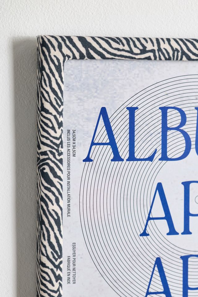 Fabric 12-Inch Vinyl Album Frame #3