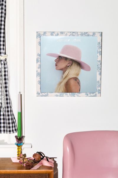 Urban Outfitters Fabric 12-inch Vinyl Album Frame In Blue At
