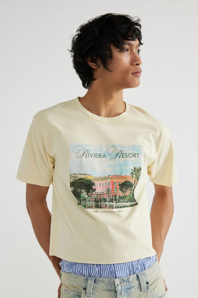 French Riviera Cropped Tee #1