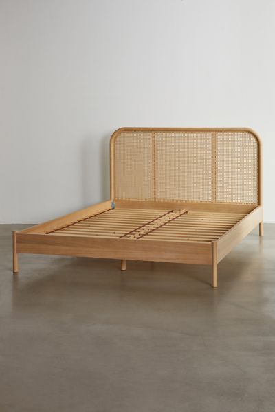 Kieran Cane Platform Bed