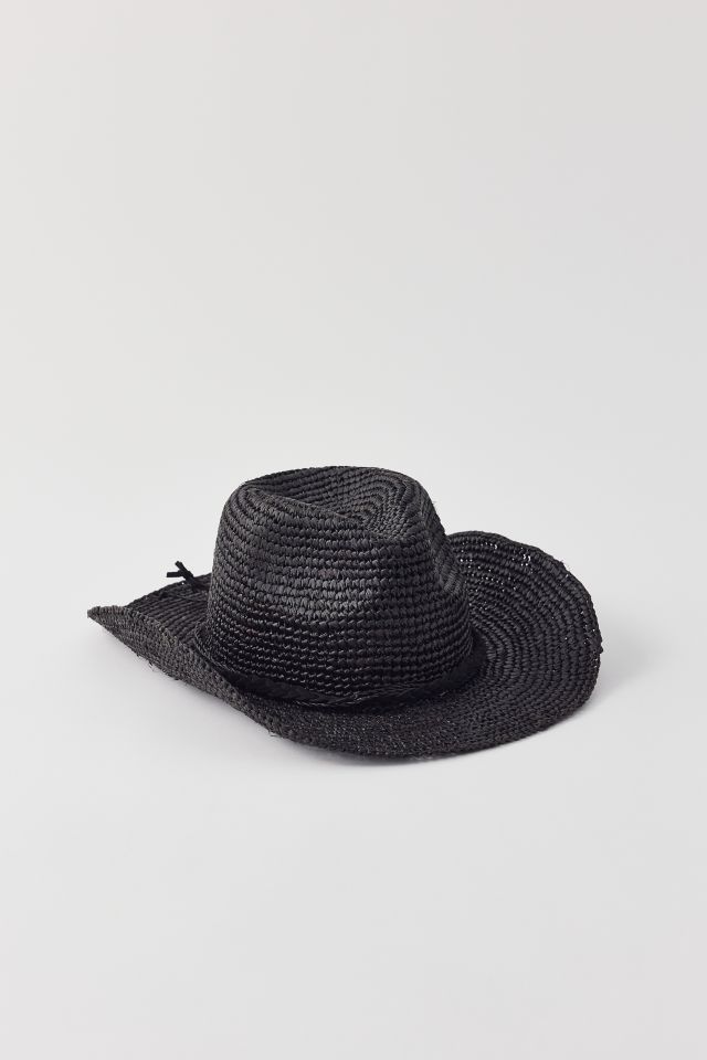 Millie Woven Raffia Cowboy Hat #1
