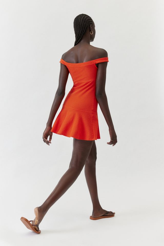 UO Sage Drop Waist Mini Dress #3