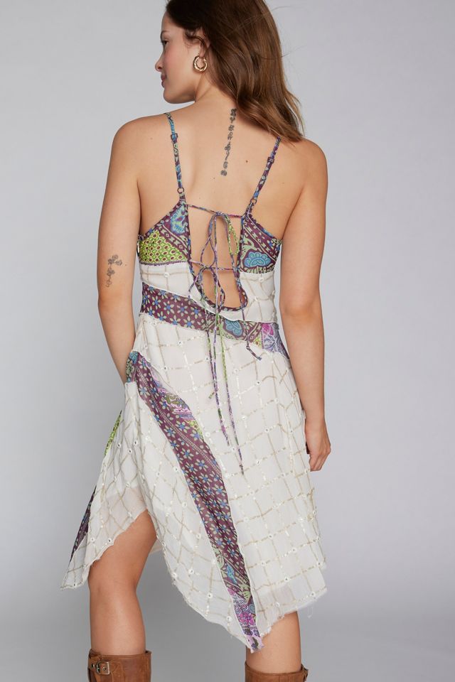 kimchi blue jays piece slip dress Romantic Sheer Lace Trim Satin Maxi Kimchi Blue Jaya Pieced Slip