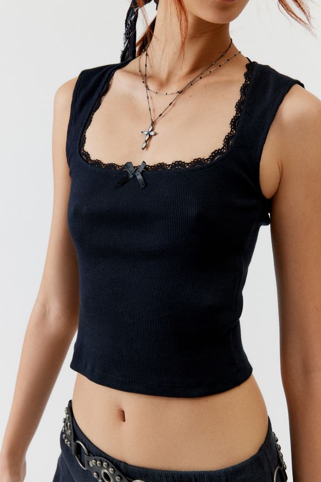 Motel Jinila Cropped Tank Top