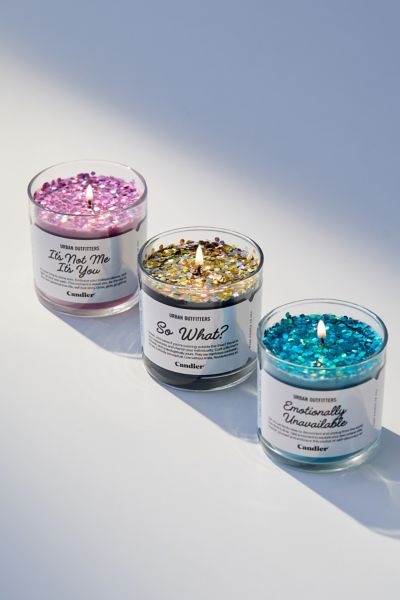 Candier UO Exclusive Mini Glitter Candle