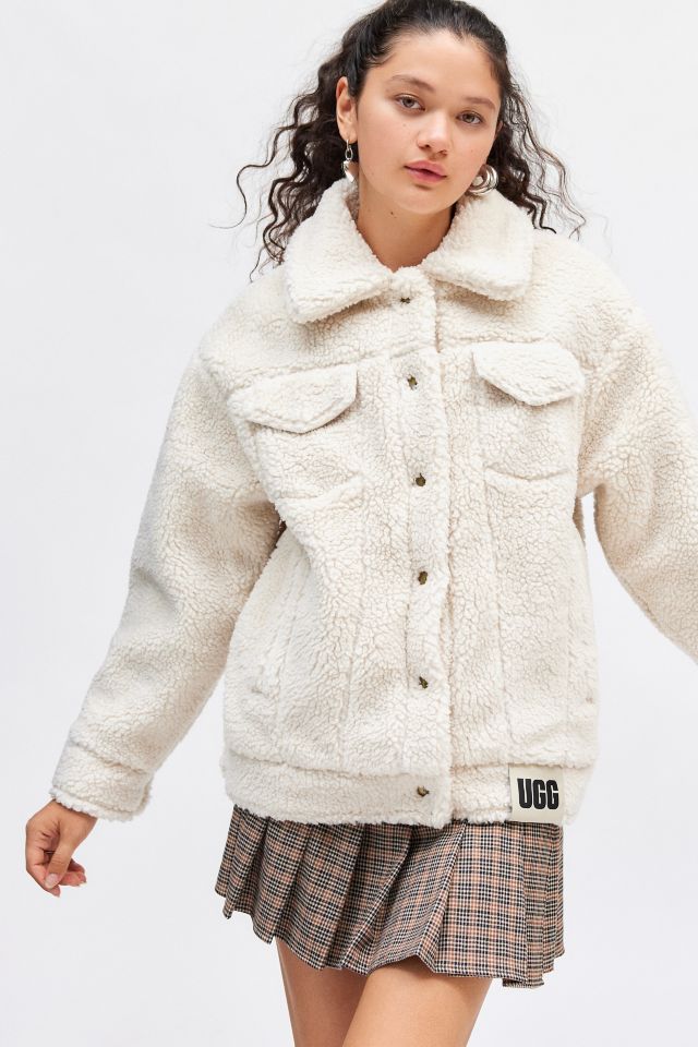 Veste Camionneur UGG Frankie en Molleton Duveteux #1