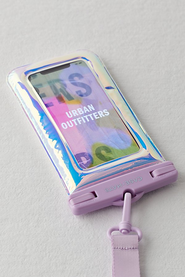 Case-mate Waterproof Phone Pouch In Soap Bubbles At Urban Outfitters In Blue