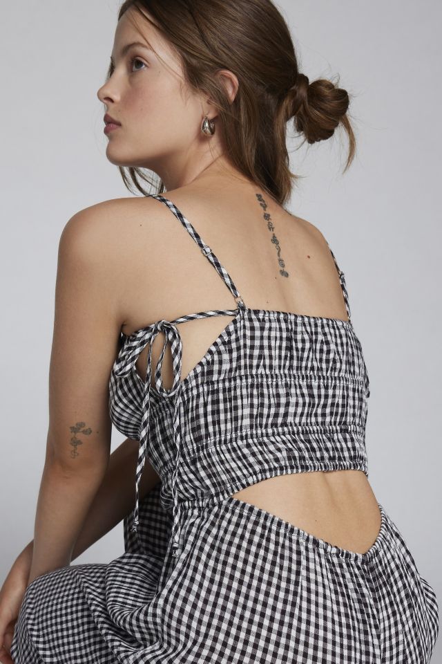 Kimchi Blue Nala Gingham Jumpsuit #2