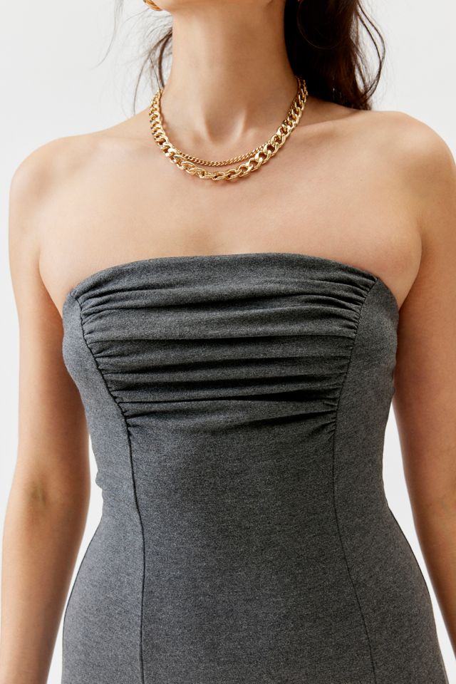 Urban Sprig Mesh Dress, Antique main image 1