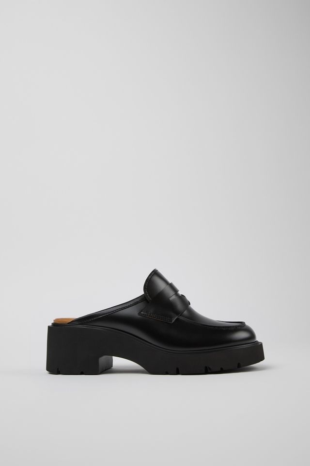 Camper Milah Leather Loafer Clog #1